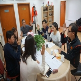 中心党支部 换届选举党员大会圆满完成