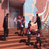 海淀区培星小学“火场紧急疏散演练”顺利开展