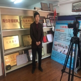 中心党支部接受新街口街道党建宣传片采访