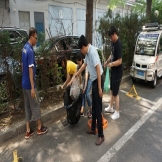 “中心”开展迎“七一”志愿服务活动