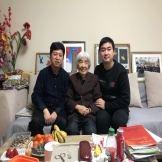 “中心”党支部春节期间看望老心理专家