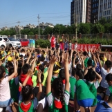 我“中心”献礼儿童节开展“星光自护校园行”活动